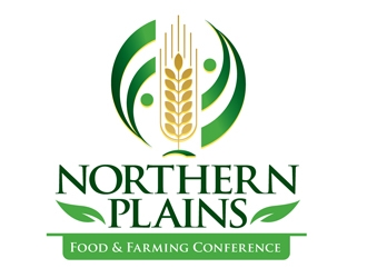 Northern Plains Food & Farming Conference logo design by shere