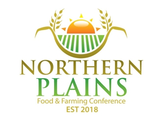 Northern Plains Food & Farming Conference logo design by shere