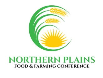 Northern Plains Food & Farming Conference logo design by shere