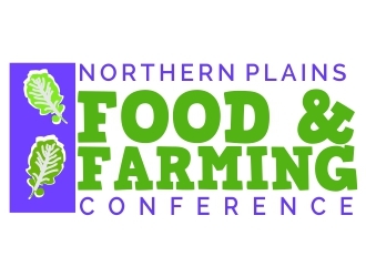 Northern Plains Food & Farming Conference logo design by ElonStark