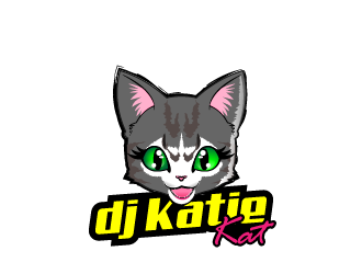 Dj Katie Kat logo design by reight