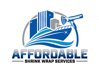 Affordable Shrink Wrap Services logo design by THOR_