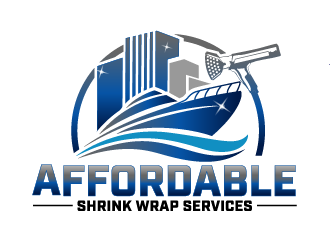 Affordable Shrink Wrap Services logo design by THOR_
