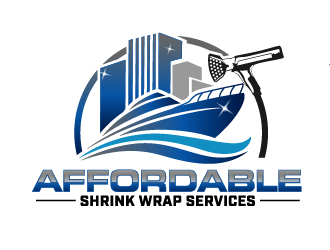 Affordable Shrink Wrap Services logo design by THOR_