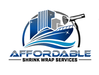 Affordable Shrink Wrap Services logo design by THOR_