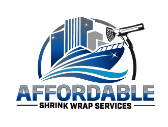 Affordable Shrink Wrap Services logo design by THOR_