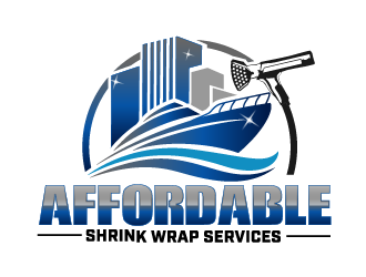 Affordable Shrink Wrap Services logo design by THOR_