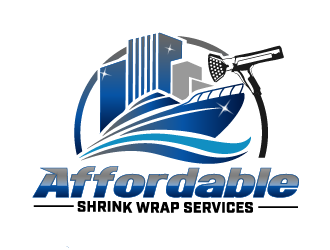 Affordable Shrink Wrap Services logo design by THOR_