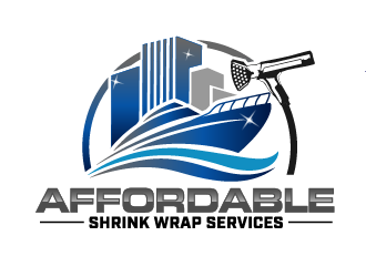 Affordable Shrink Wrap Services logo design by THOR_