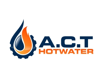 A.C.T Hotwater logo design by jaize