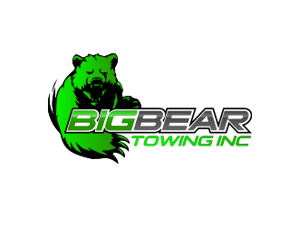 Big Bear Towing Inc logo design by ajwins
