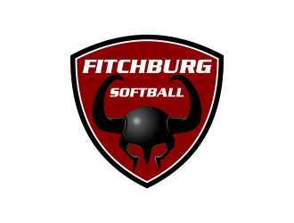 Fitchburg Softball logo design by Kruger