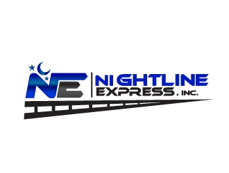Nightline Express, Inc. logo design by Foxcody