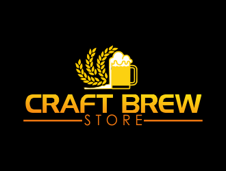 Craft Brew Store logo design by giphone