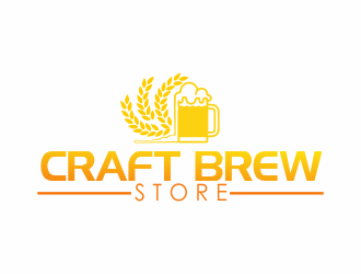 Craft Brew Store logo design by giphone