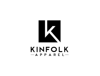 Kinfolk Apparel logo design by usef44
