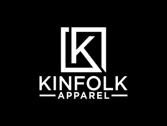 Kinfolk Apparel logo design by akhi