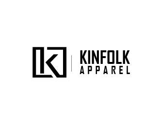 Kinfolk Apparel logo design by art-design