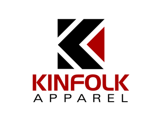 Kinfolk Apparel logo design by kunejo