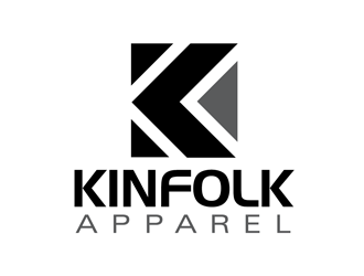 Kinfolk Apparel logo design by kunejo