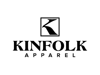 Kinfolk Apparel logo design by jaize
