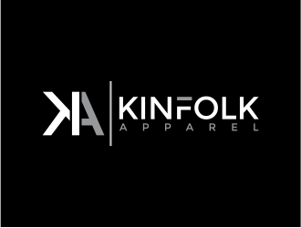 Kinfolk Apparel logo design by mutafailan