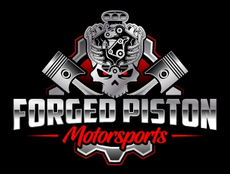 Forged Piston Motorsports logo design by jaize