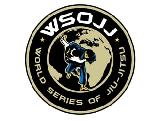 WSOJJ WORLD SERIES OF JIU-JITSU logo design by shere