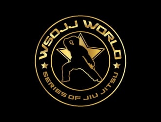 WSOJJ WORLD SERIES OF JIU-JITSU logo design by samuraiXcreations