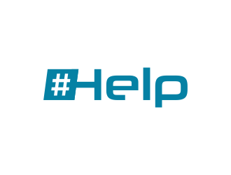#Help logo design by ingepro