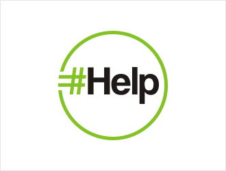 #Help logo design by bunda_shaquilla