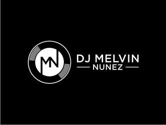 DJ Melvin Nunez logo design by Zhafir