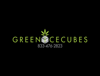 greenicecubes.com logo design by oke2angconcept