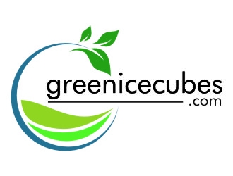 greenicecubes.com logo design by jetzu