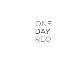 One Day REO logo design by bricton