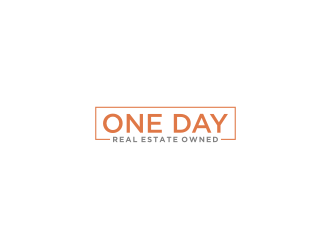 One Day REO logo design by bricton