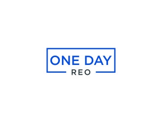 One Day REO logo design by L E V A R