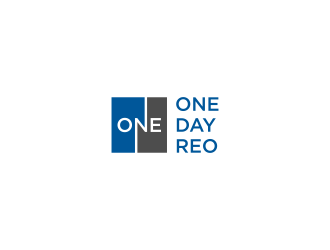 One Day REO logo design by L E V A R