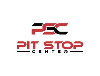 Pit Stop Center logo design by oke2angconcept