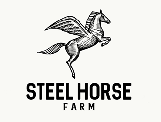 Steel Horse Farm  logo design by Optimus