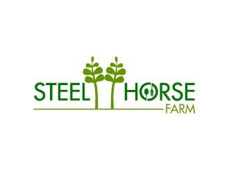 Steel Horse Farm  logo design by uttam