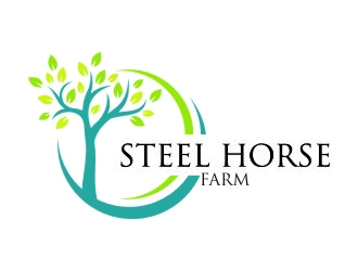 Steel Horse Farm  logo design by jetzu