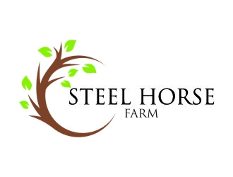 Steel Horse Farm  logo design by jetzu