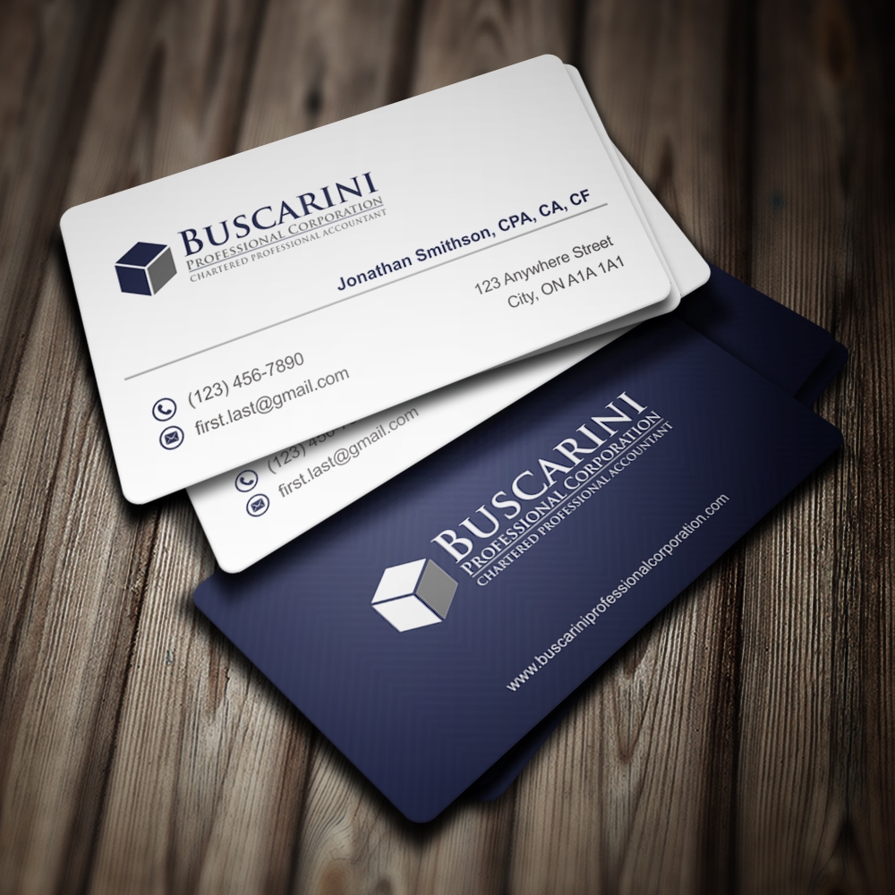 Buscarini Professional Corporation logo design by Kindo