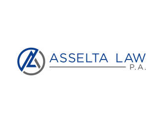 Asselta Law, P.A. logo design by Realistis