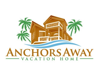 Anchors Away Vacation Home logo design by daywalker