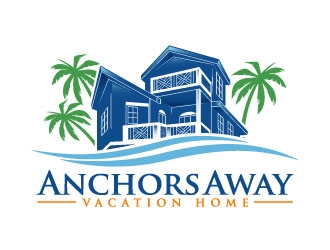 Anchors Away Vacation Home logo design by daywalker
