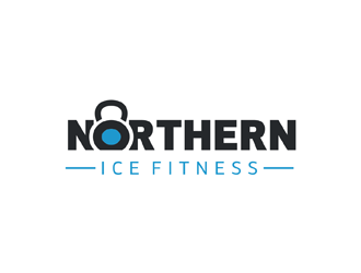 Northern ICE Fitness logo design by alby