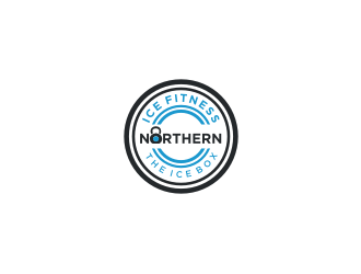 Northern ICE Fitness logo design by aflah