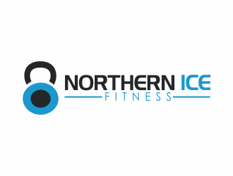 Northern ICE Fitness logo design by giphone